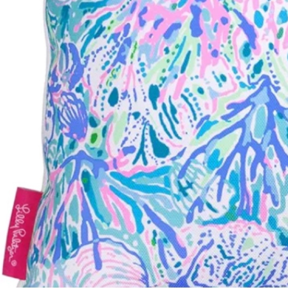 Lilly P Reversible Pillow! - Picture 2 of 5